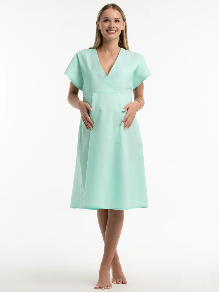 green emerald velvet dress Hospital Gown (HOSPITAL-GOWN-GREEN)