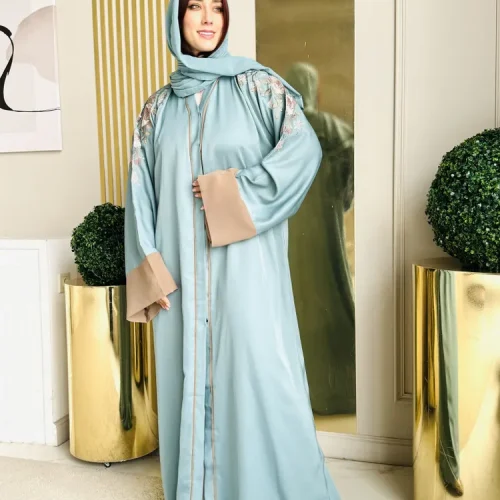 Abito alla moda Fatma in crepe satin