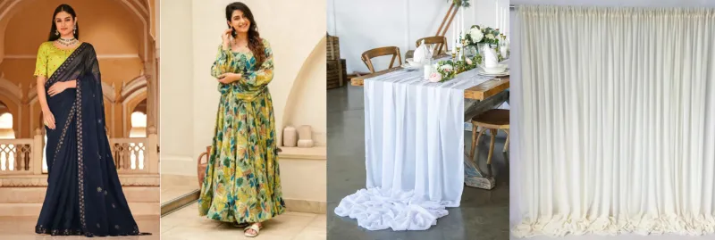 Chiffon fabric guide image 3