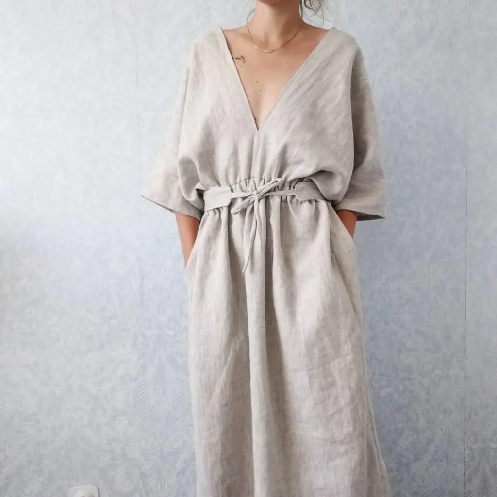 linen dress summer women's apparel trend