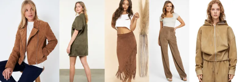 Suede fabric comparison guide image 2
