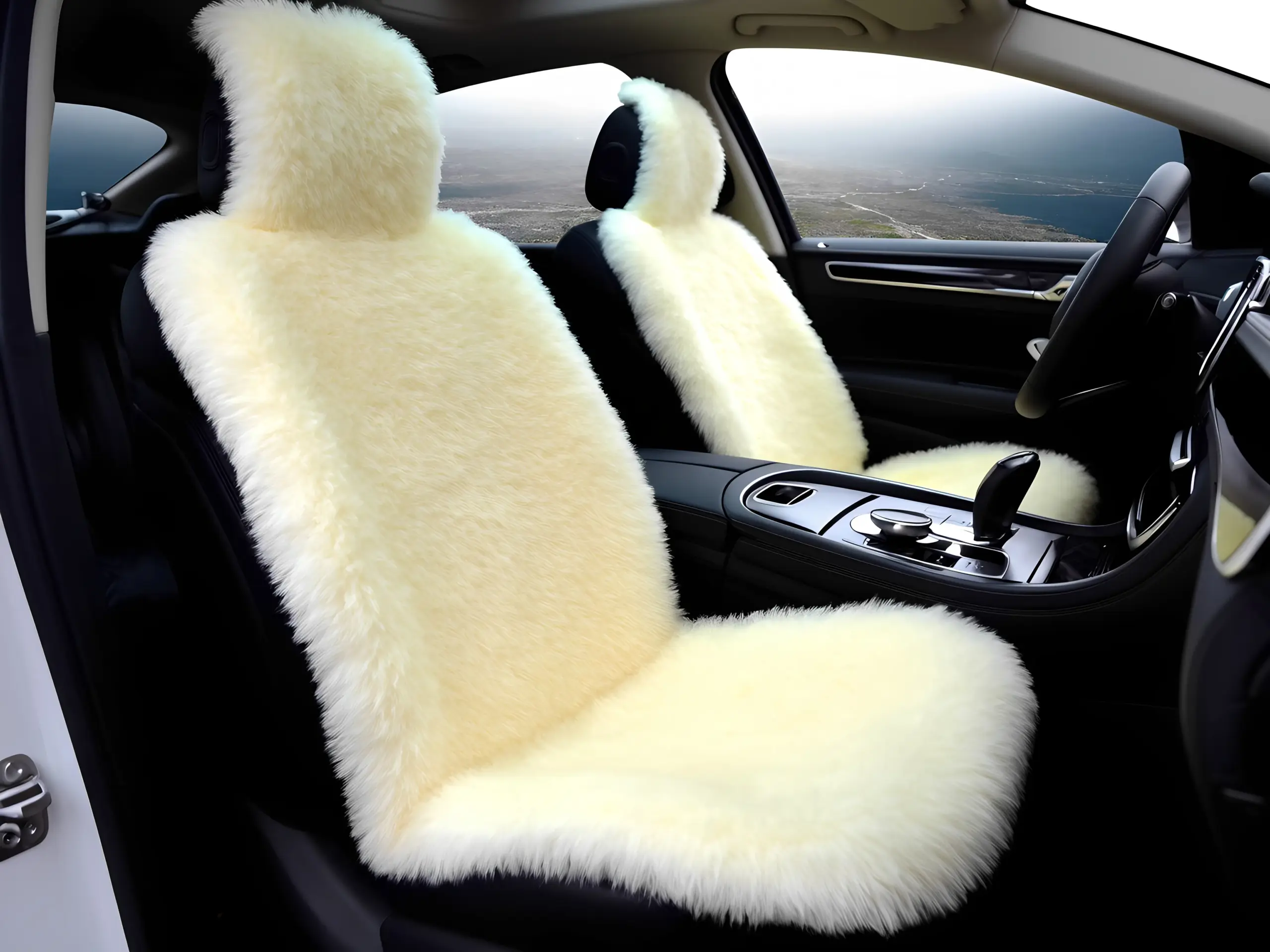 Car Peluche interior