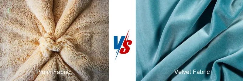 Peluche vs. velvet