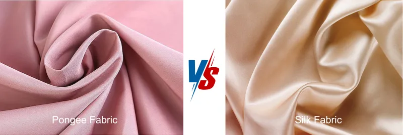 Soie Habotai vs tissu pongé