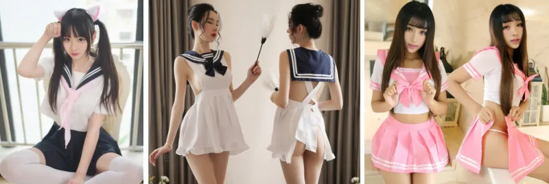 Japanese school uniform fashion image 12