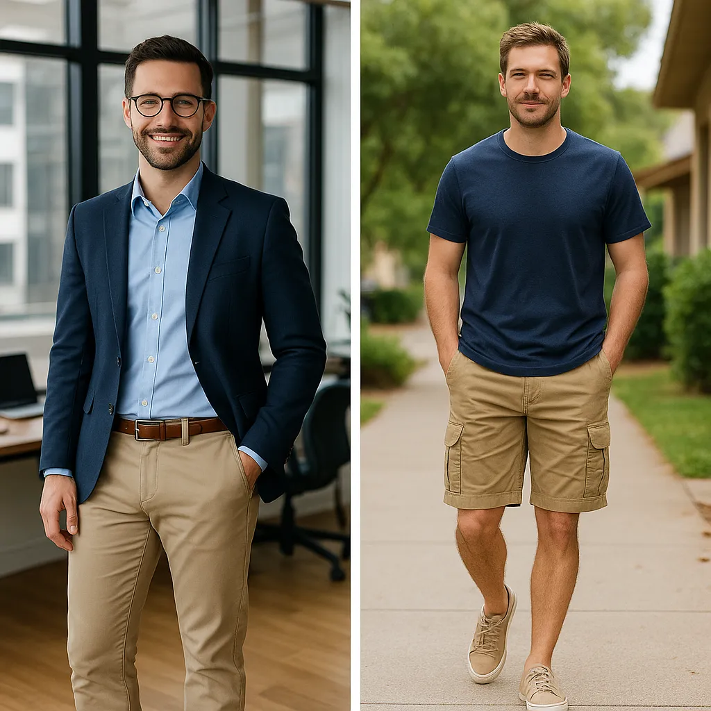 Khakis and chinos fit comparison 5