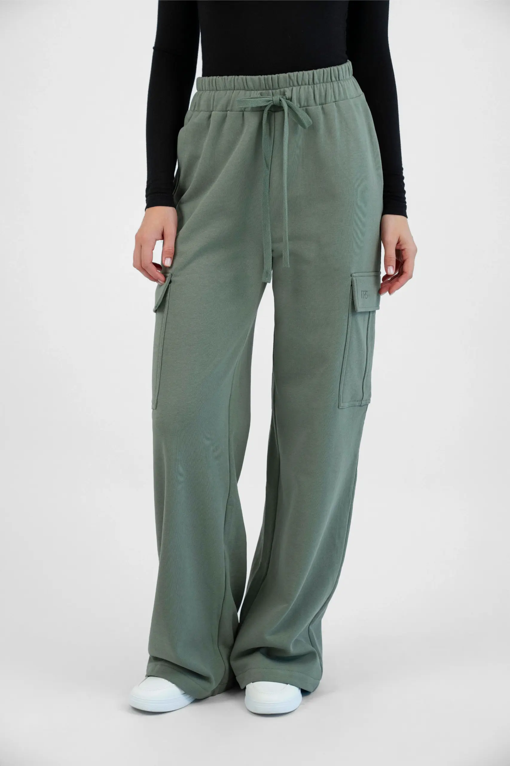 Utility SweatPants Modest Cargo Pants Hijab Pockets Green Oakmoss 2 8ab85ec8 5fb7 4ca6 8750 cf9624b45d4f scaled