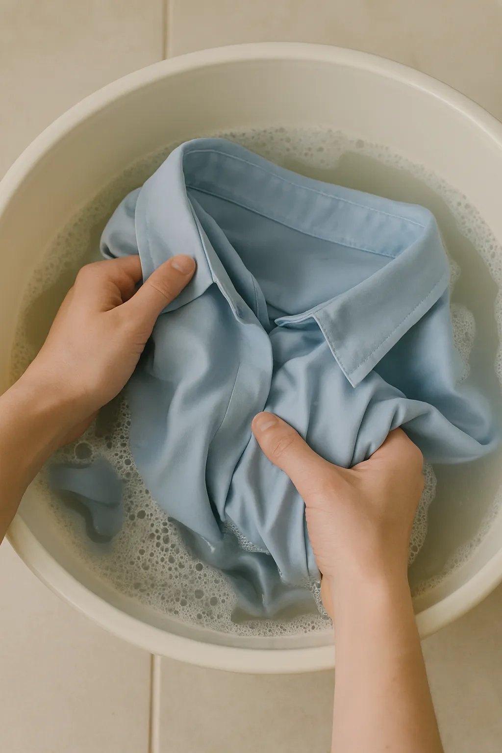 Vaske- og plejemærke til Tencel-stof, billede 6