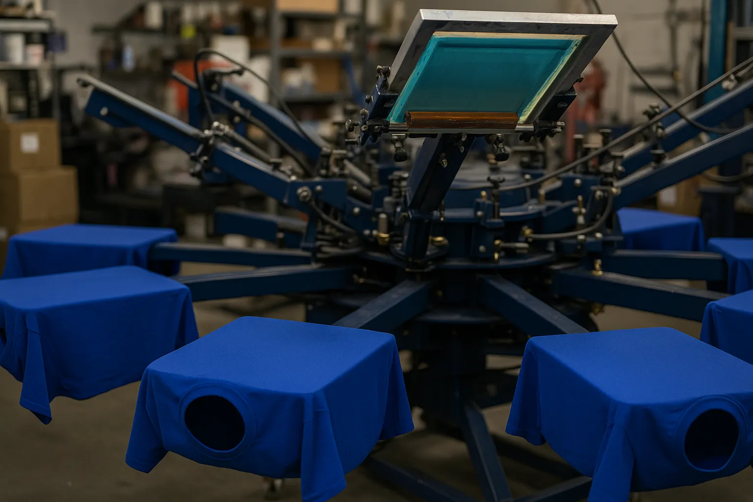 Print 100 T-shirts production timeline 4