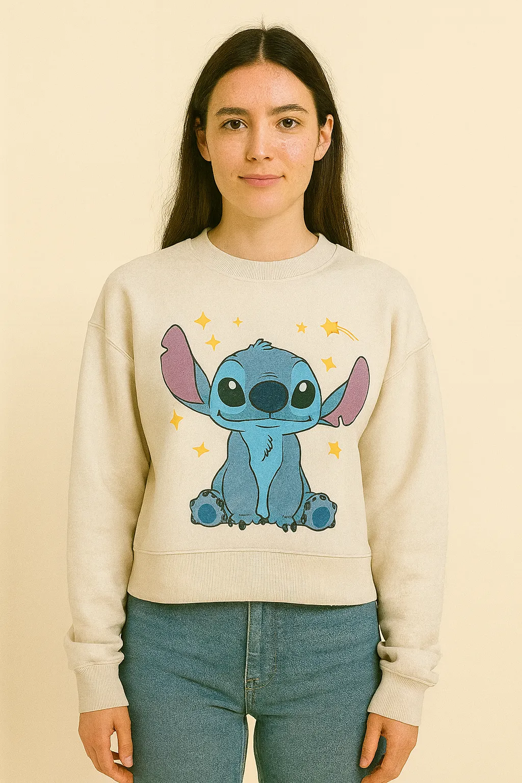 Women crewneck sweatshirt style guide 6