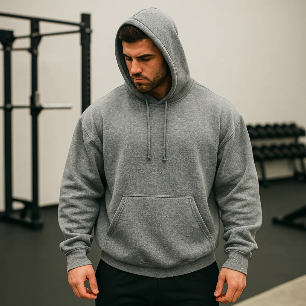 Oversized gym hoodie bodybuilding guide 4