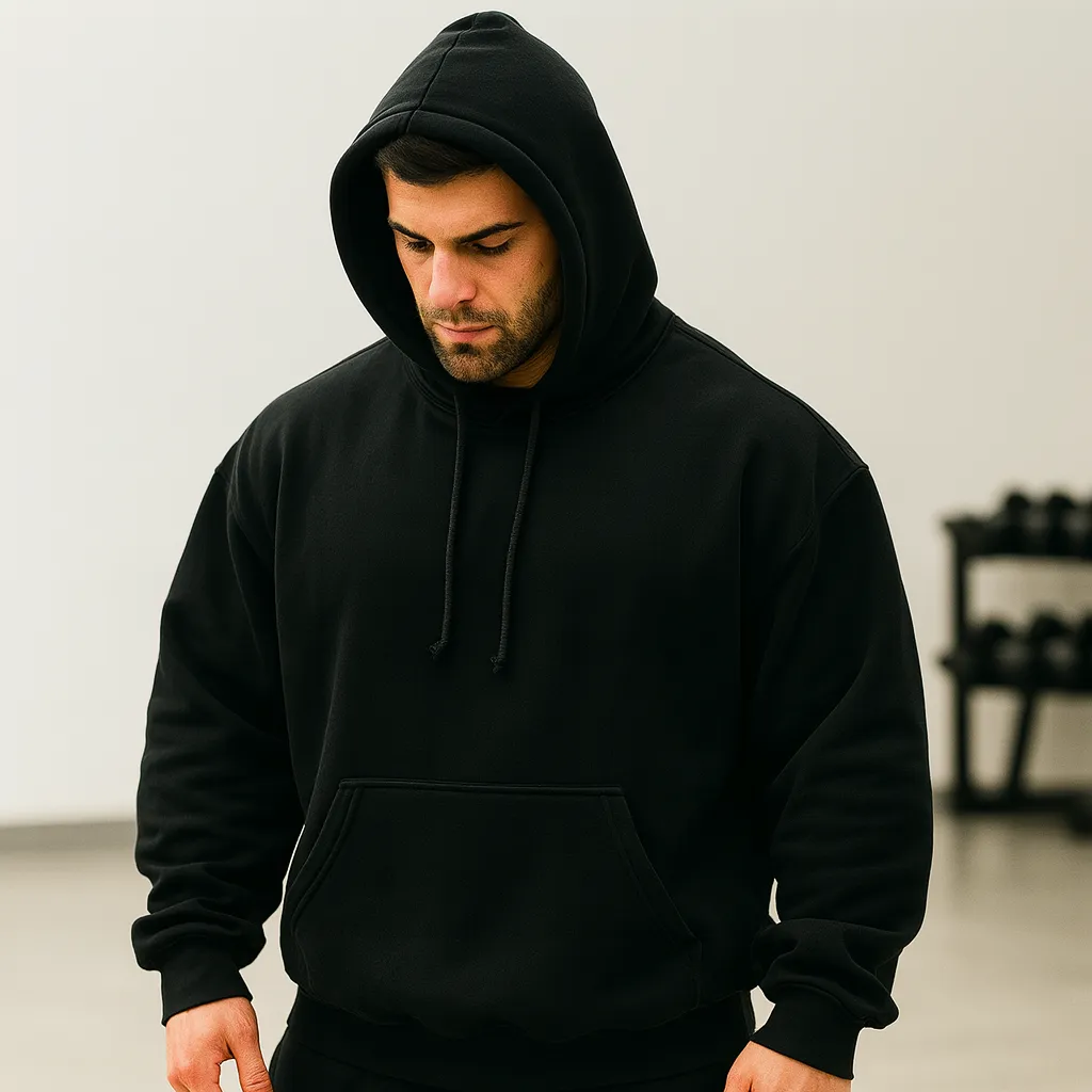 Oversized gym hoodie bodybuilding guide 5