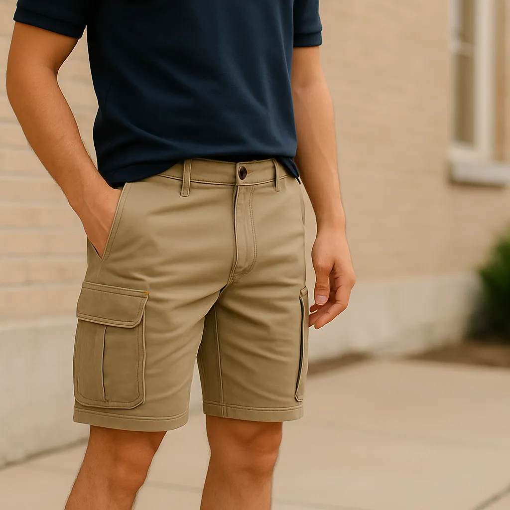 Guida alla vestibilità e allo stile dei pantaloncini cargo da uomo 1