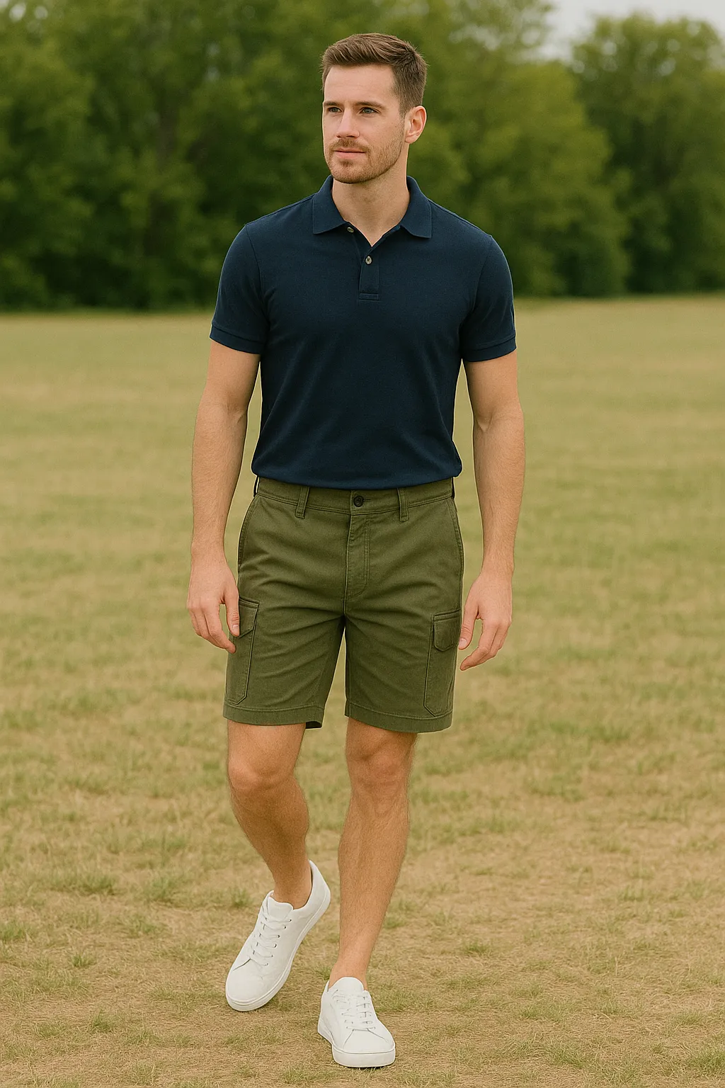Guida alla vestibilità e allo stile dei pantaloncini cargo da uomo (4 articoli)