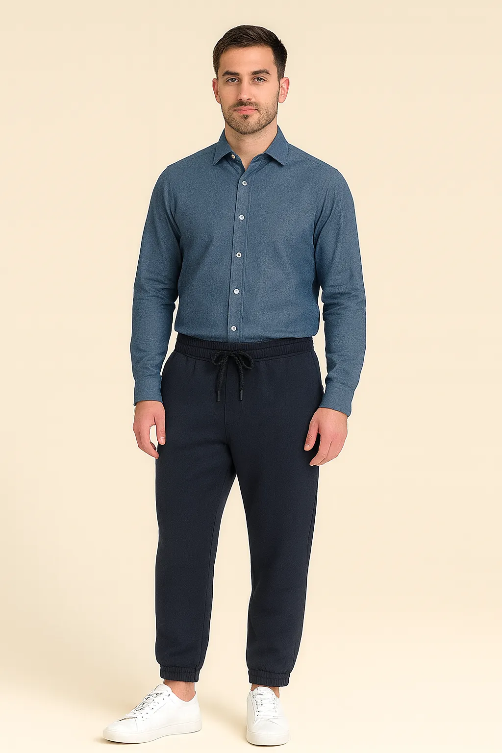 Mens joggers versus sweatpants comparison 5