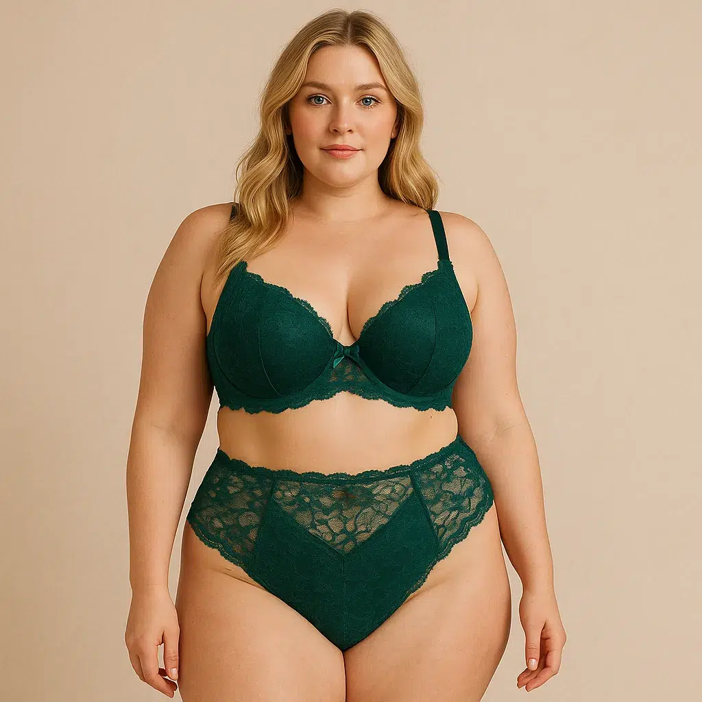 Plus size lingerie fit and sourcing example 1