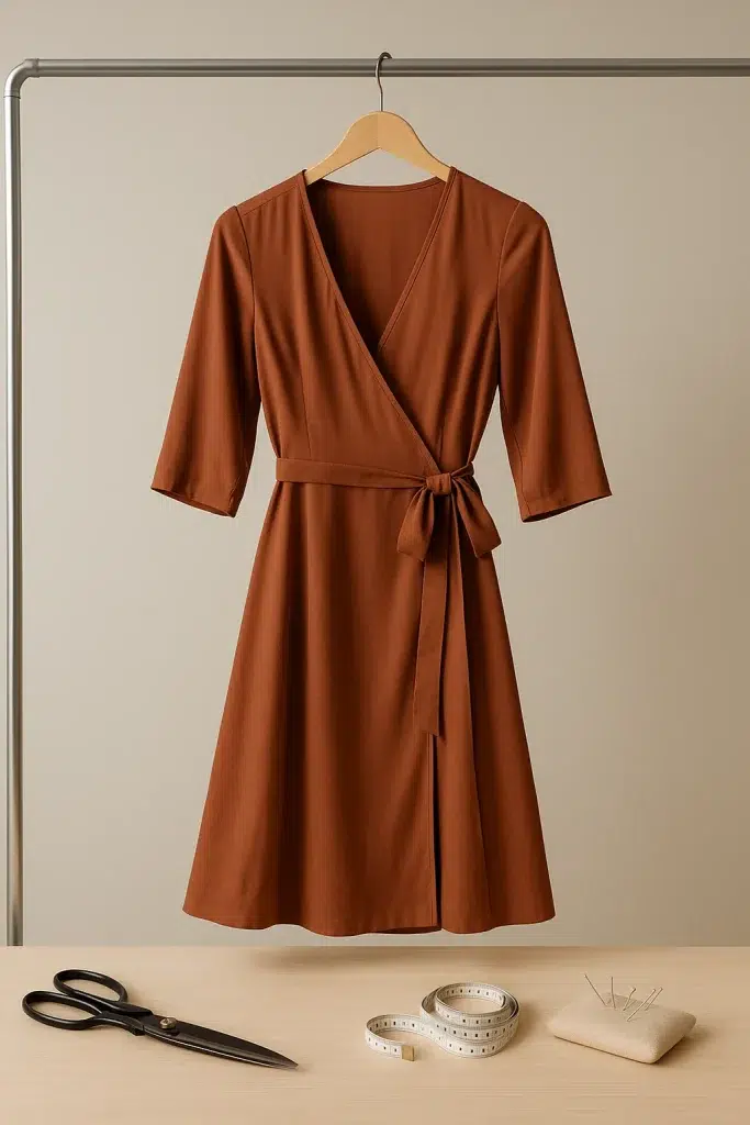 Robe portefeuille intemporelle pour les marques Robe portefeuille intemporelle pour les marques