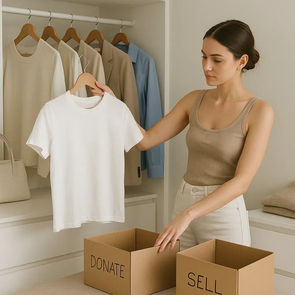closet edit for clean style