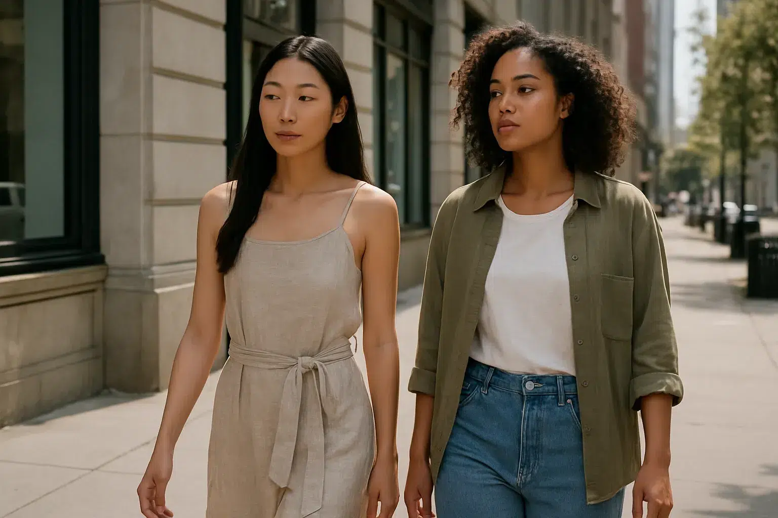 Sustainable clothing brand style example 5