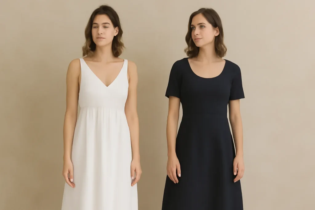 Empire waist casual summer dress