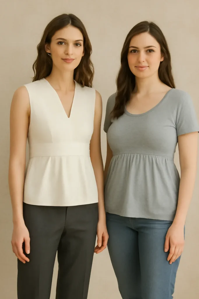 Empire waist dress fit checklist