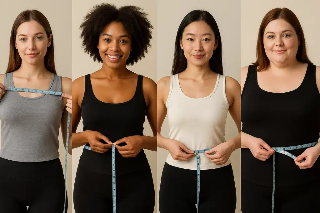 How to measure for dress shopping