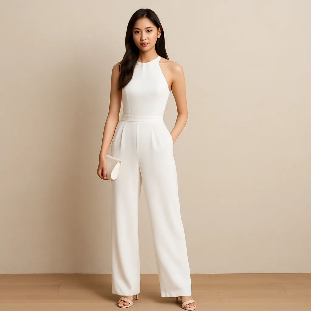 ispirazione per un outfit con tuta bianca ispirazione per un outfit con tuta bianca