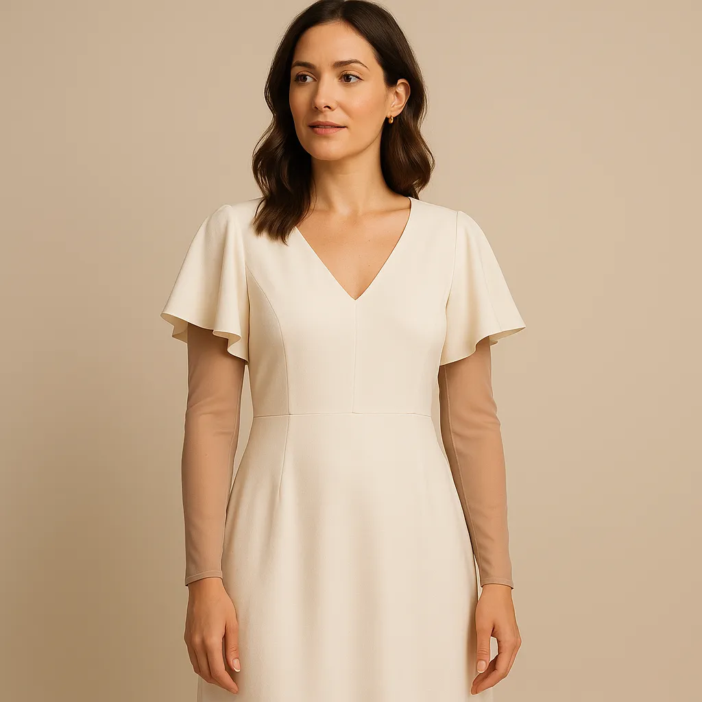 covered flutter sleeves