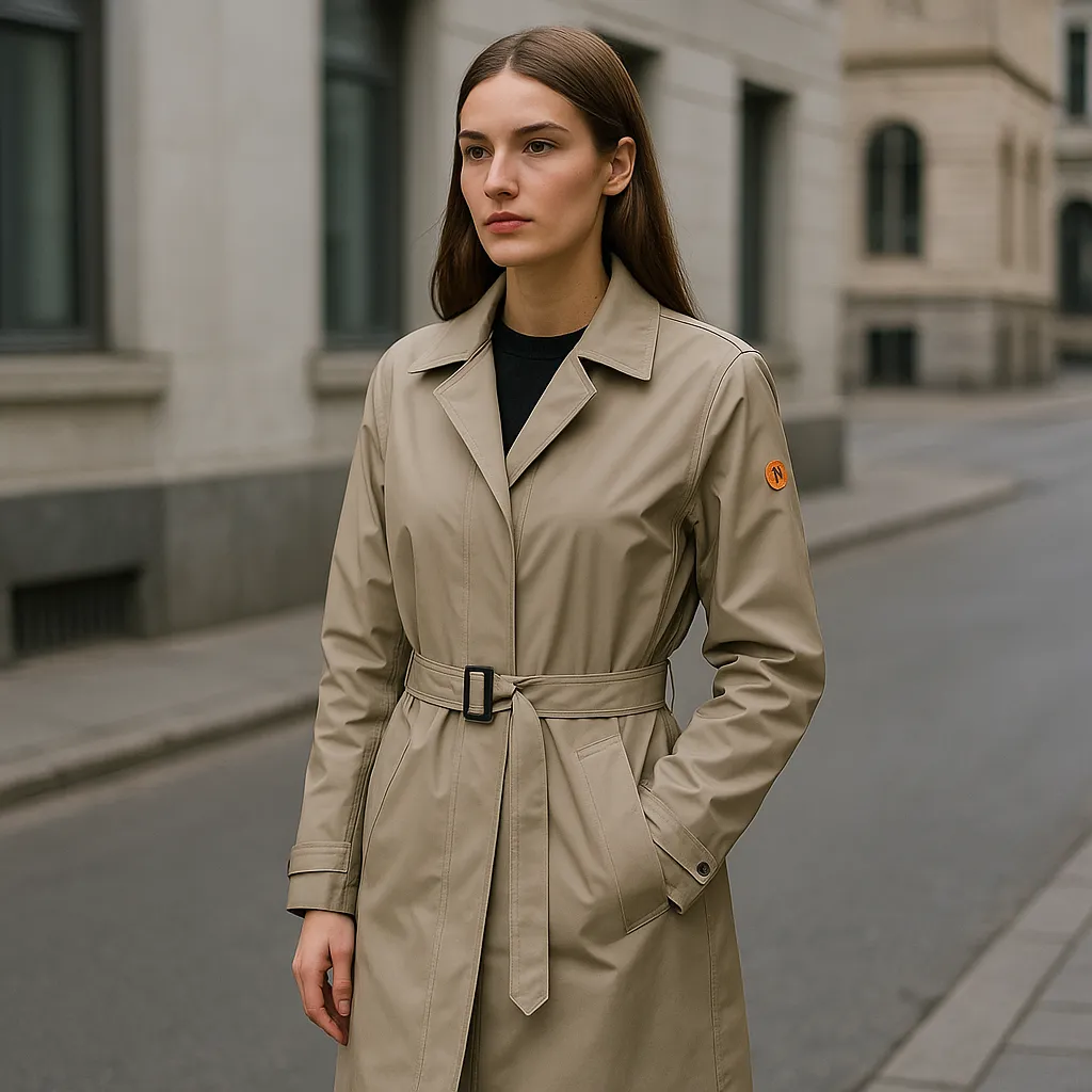 save the duck trench coat