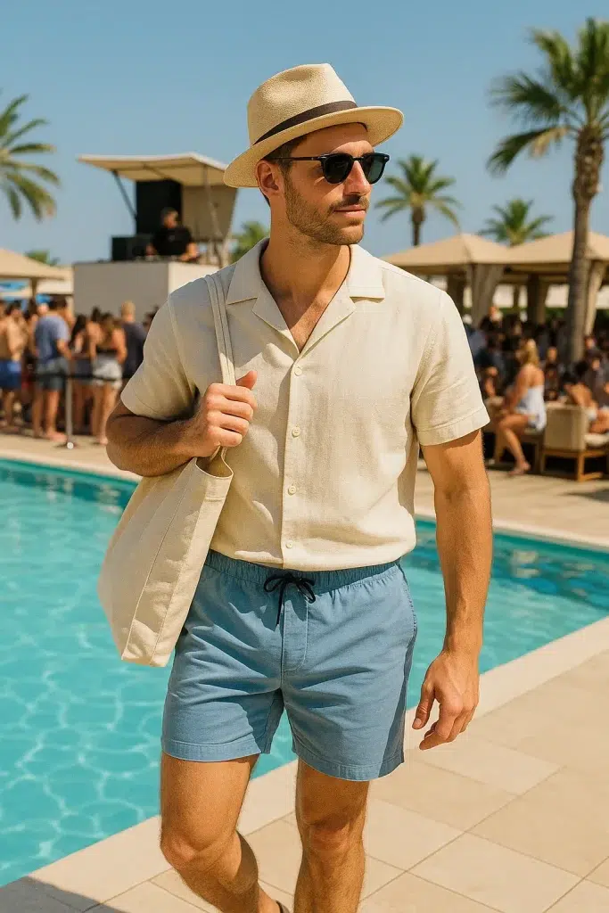 beach club outfits mens, nightclub casual club outfits male