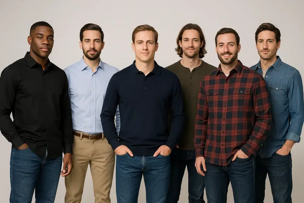 Popular Men's Shirt Types