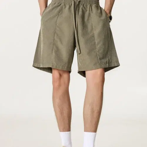 160G Herre Hurtigtørrende Oversized Shorts