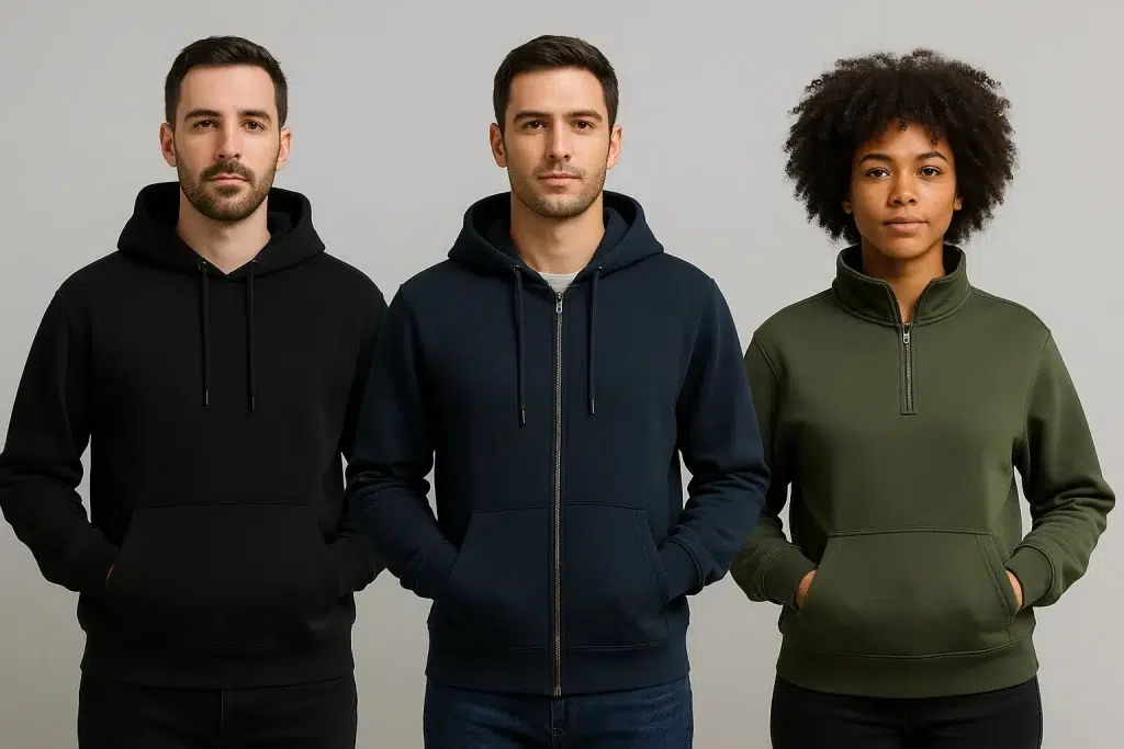 Pullover vs Full-Zip vs Half-Zip Pullover vs Full-Zip vs Half-Zip