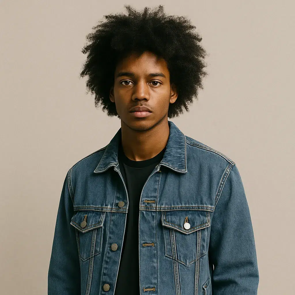 Black-owned denim grid