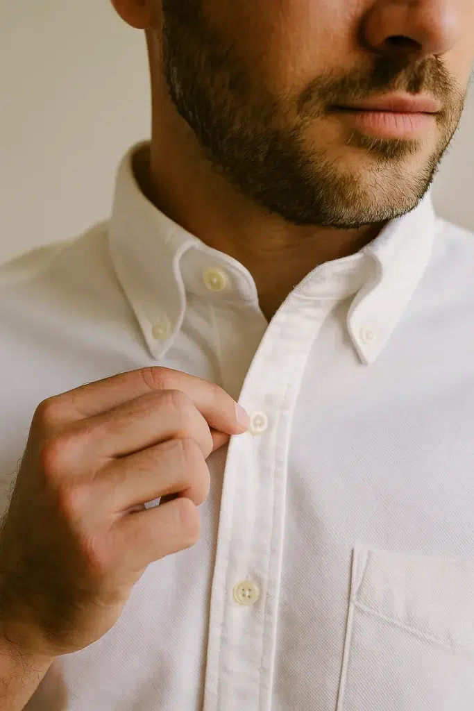 Cómo usar una camisa oxford