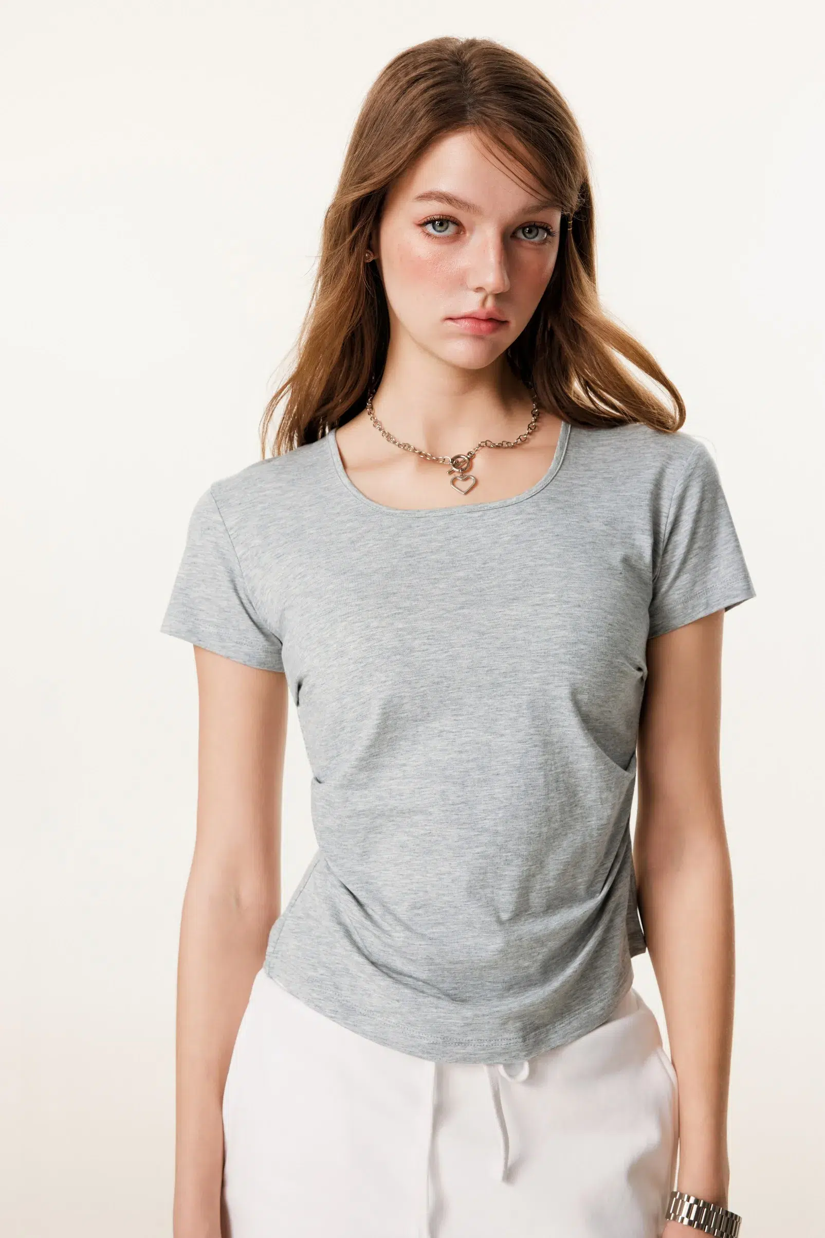 Women s Square Neck Modal T Shirt Slim Fit Summer Top Women s Square Neck Modal T Shirt Slim Fit Summer Top
