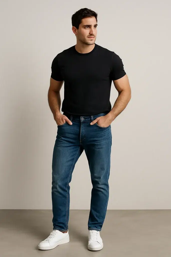 Tapered Jeans