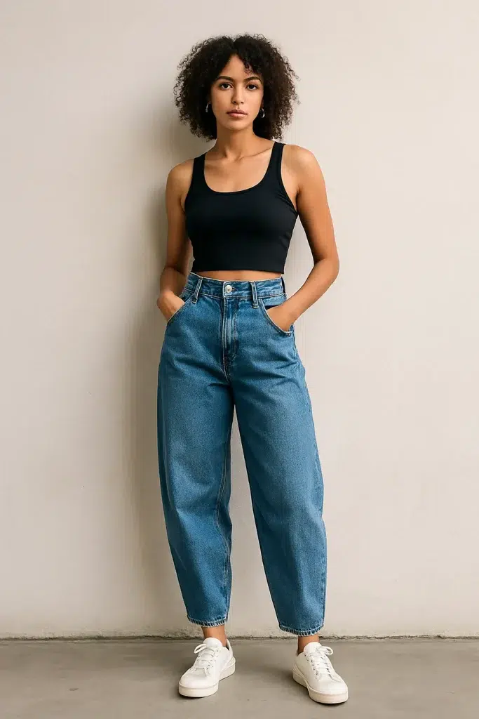 Balloon/Barrel Jeans