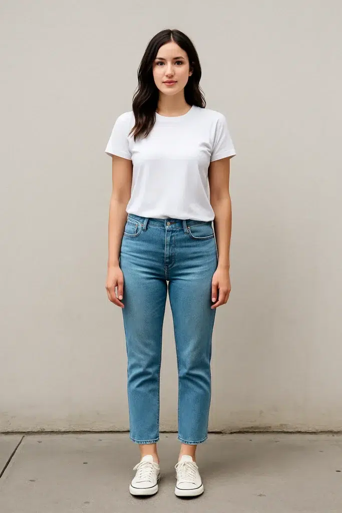 Ankle Jeans