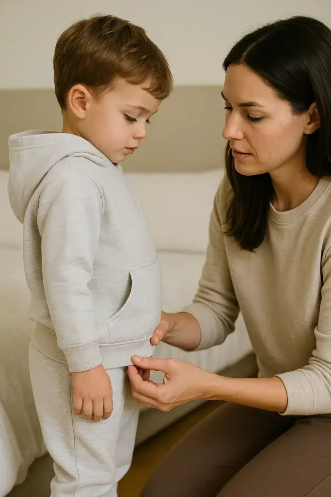 Sudaderas para niños de tejido cepillado puro