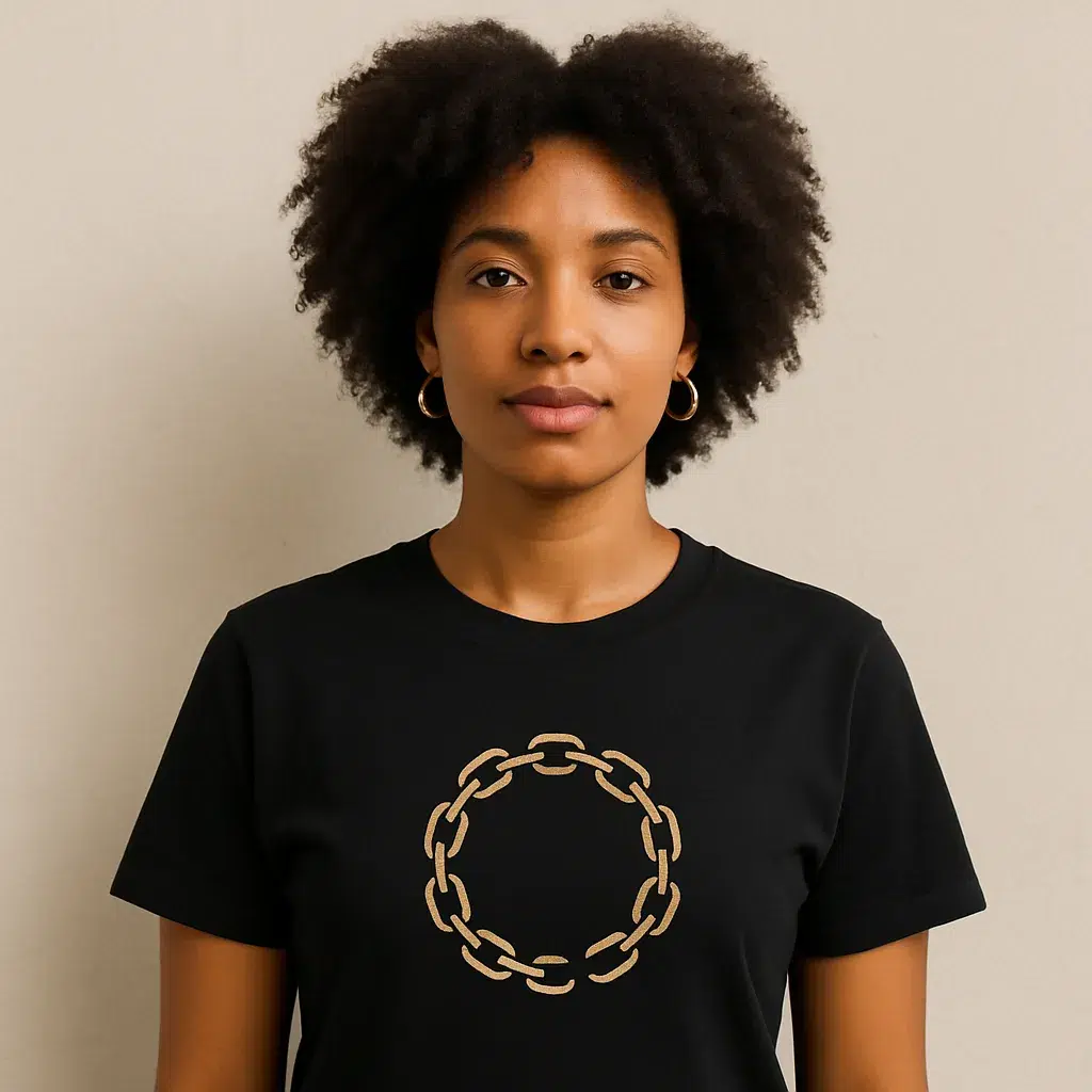 Broken-chain circle