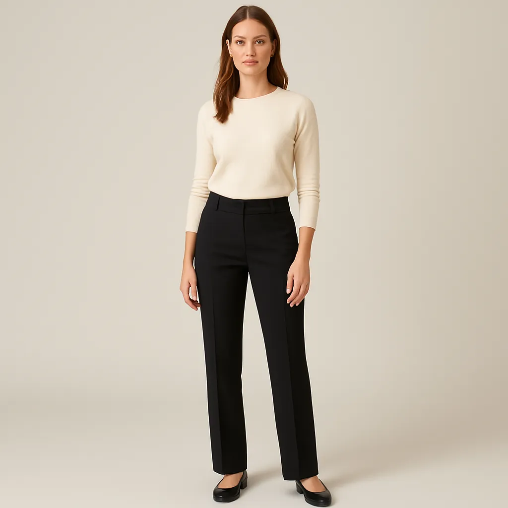 Straight-Leg Pants