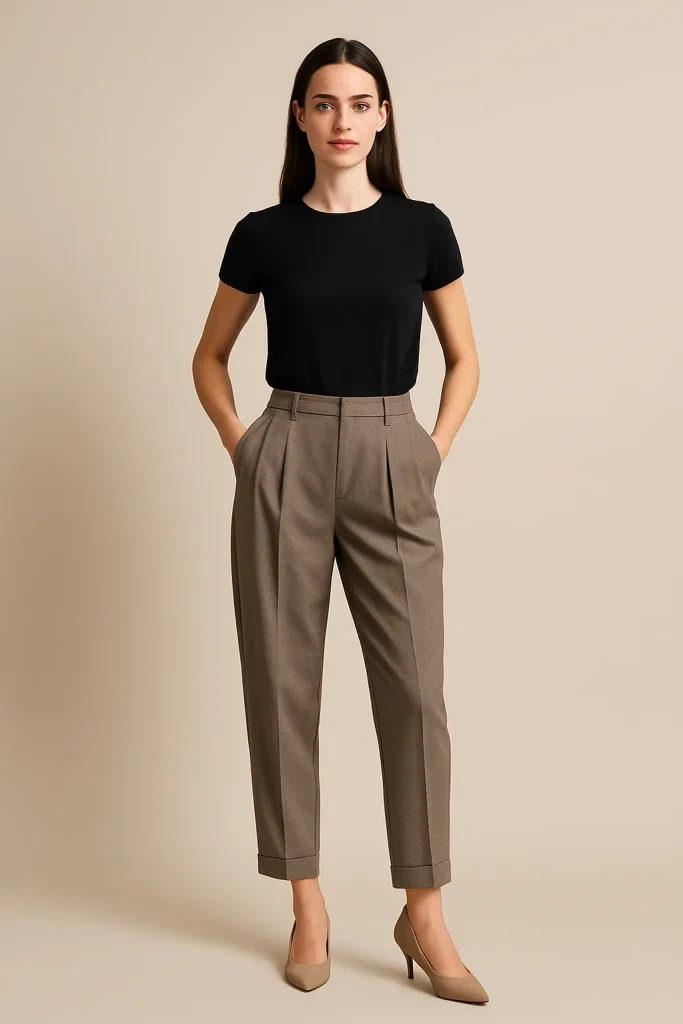 Pegged Pants