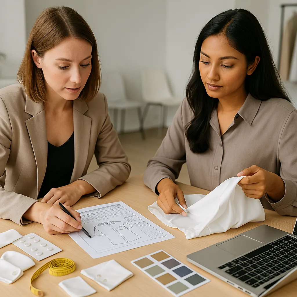 supplier brief for blouse vs shirt