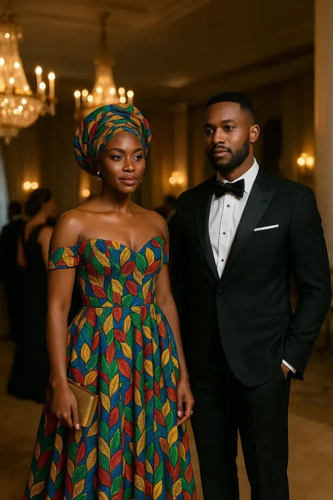 African gala attire African gala attire