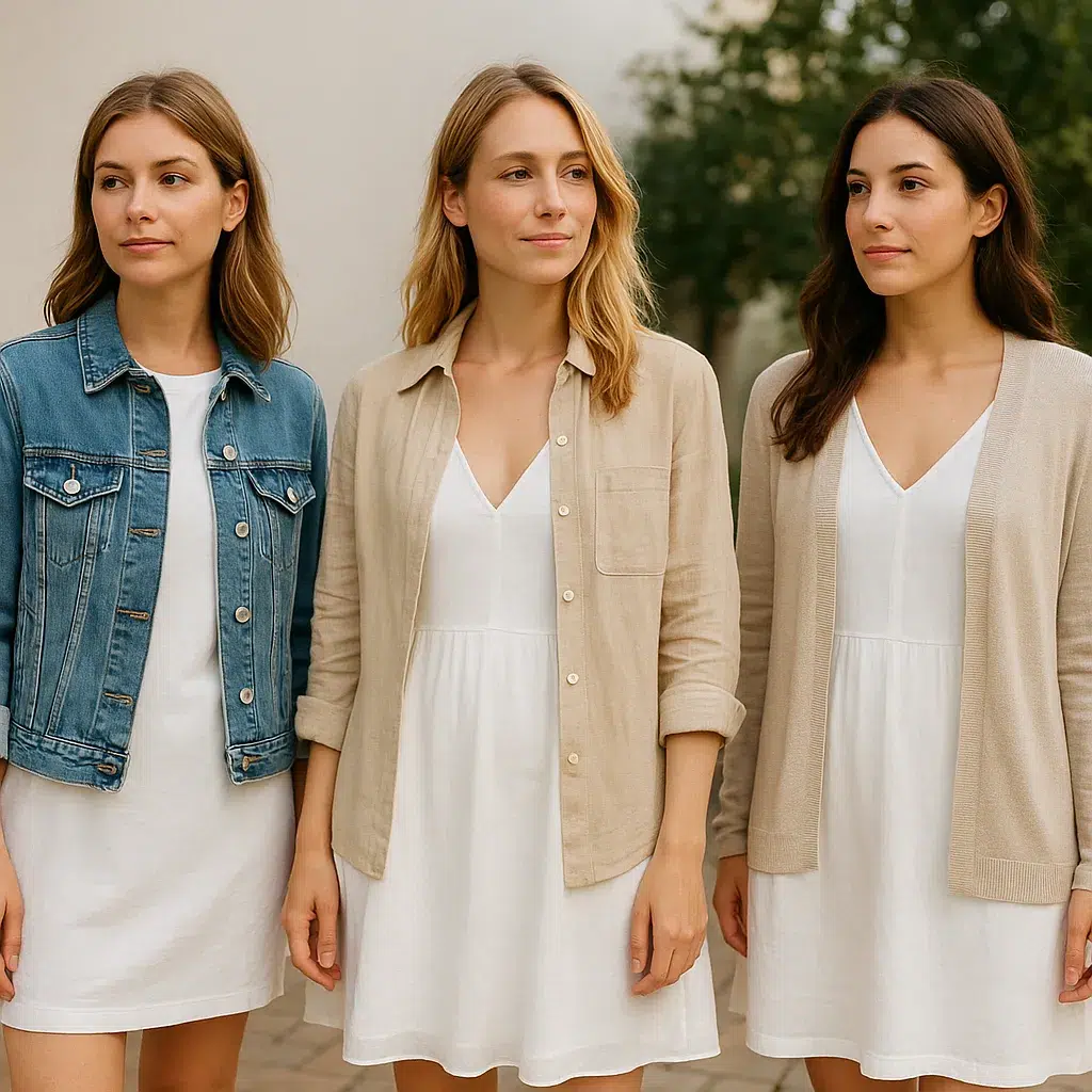 what to wear over white dress what to wear over white dress