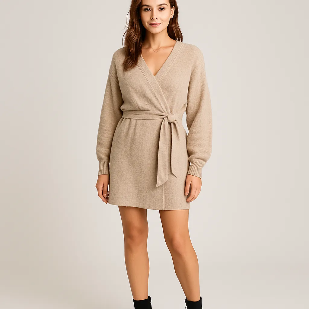Wrap Sweater Mini