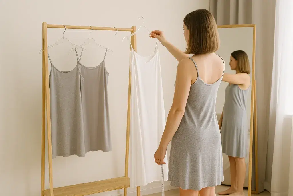 Nightgown Length Guide Nightgown Length Guide