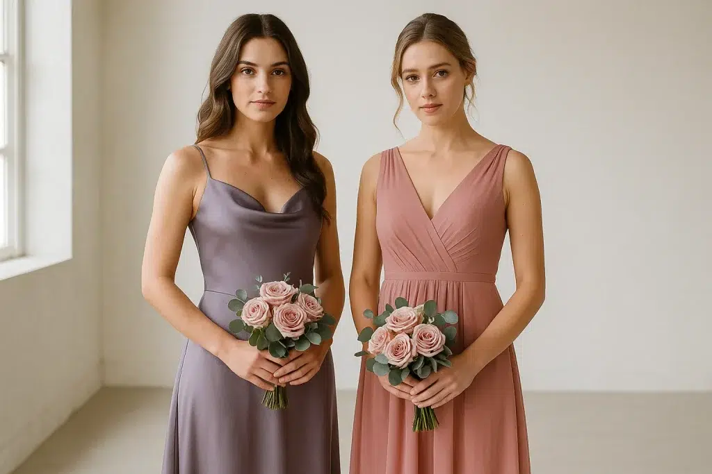 Mauve Vs Dusty Rose Wedding Colors Easy Mix Match Guide Palettes 
