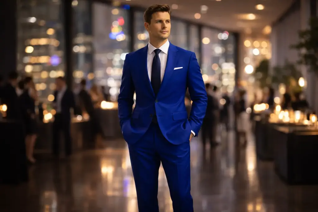 Royal Blue Suit Outfit Royal Blue Suit Outfit